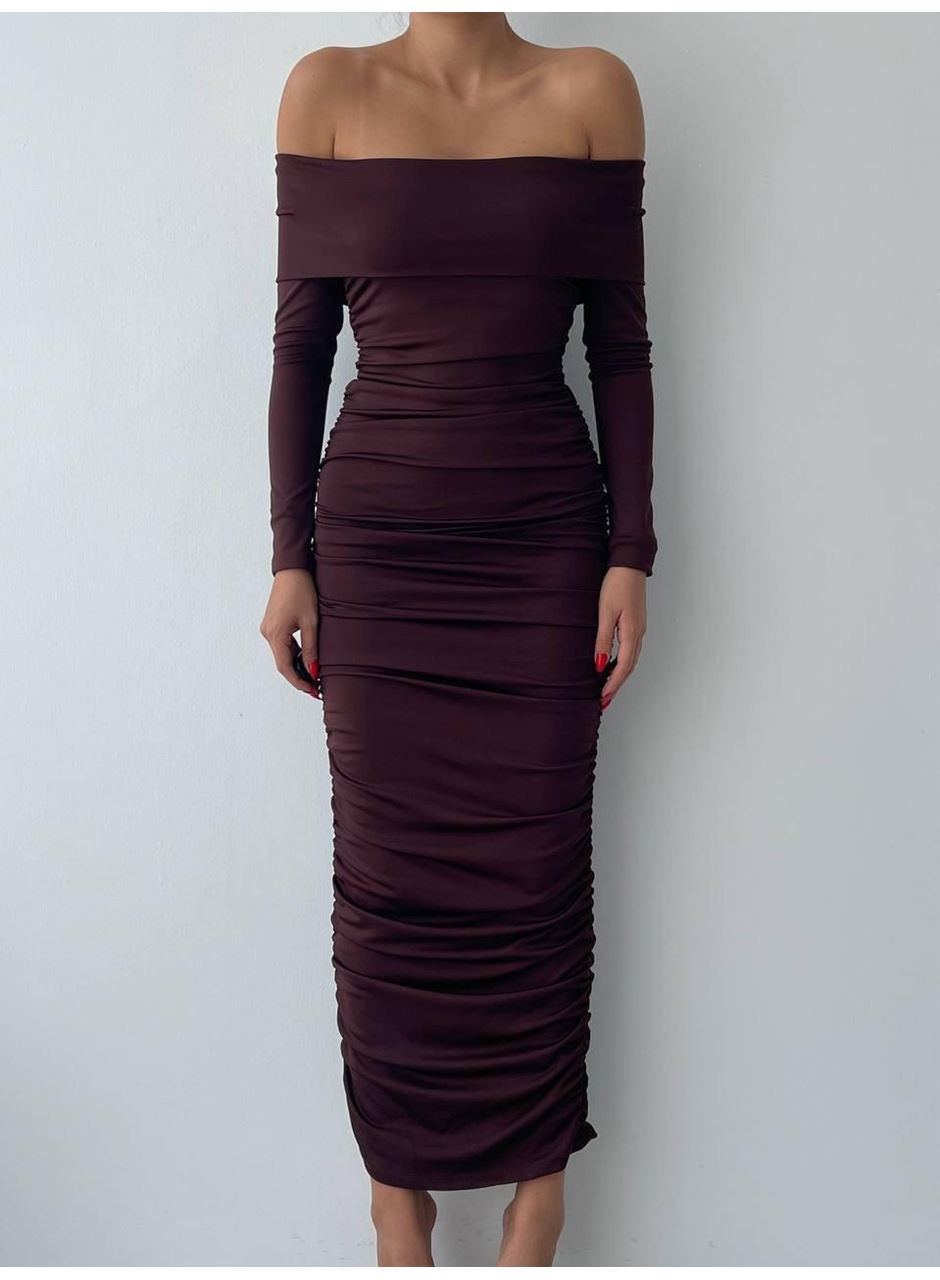 Dakota Drapeli Elbise