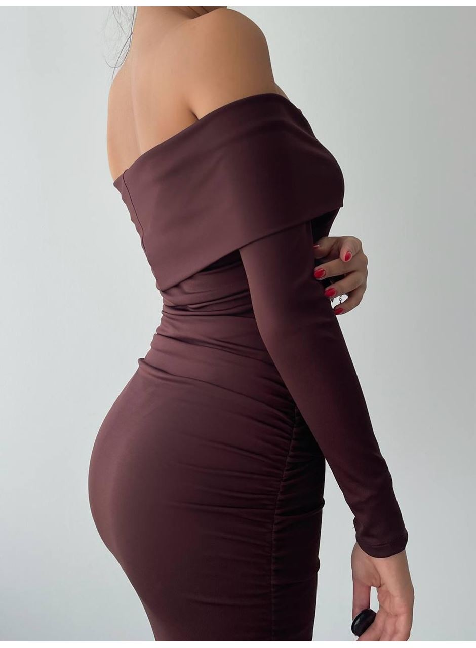 Dakota Drapeli Elbise