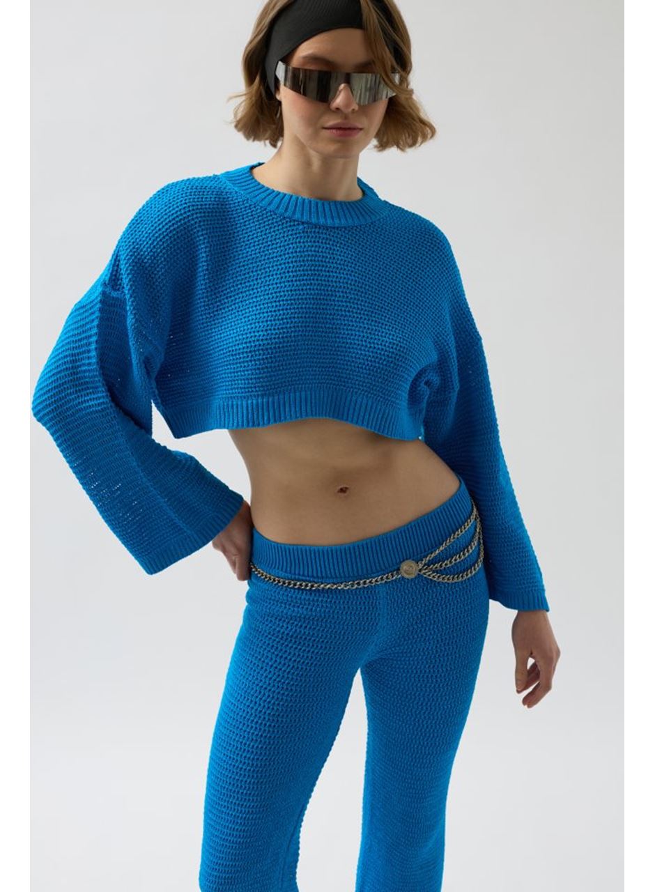 Oversize Triko Bluz Pantolon Takım