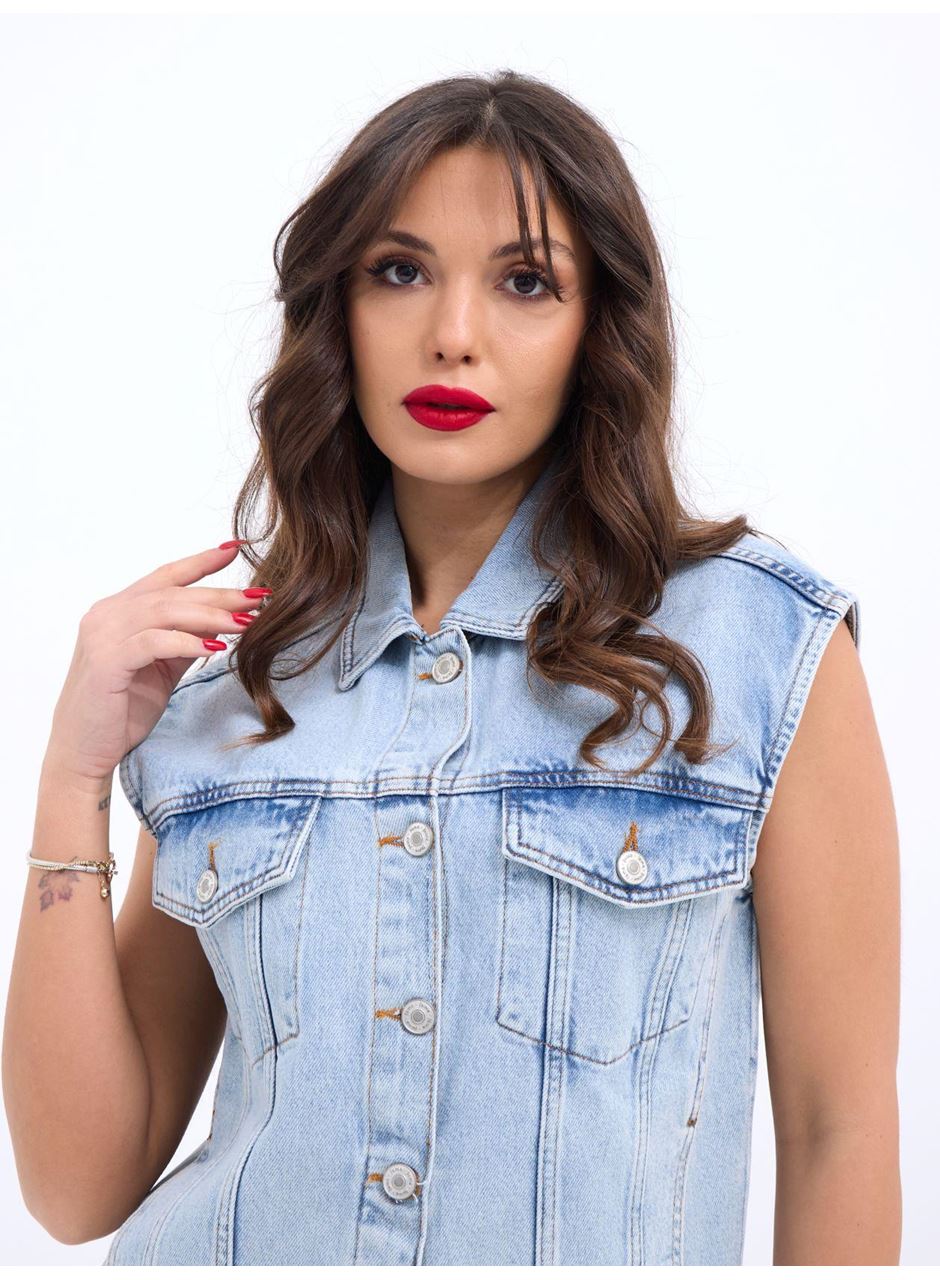 6822 KOT YELEK-AÇIK MAVİ