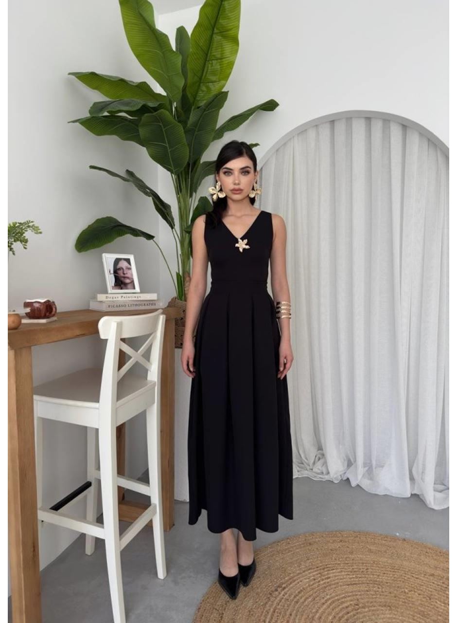 Late Yıldız Detaylı Elbise