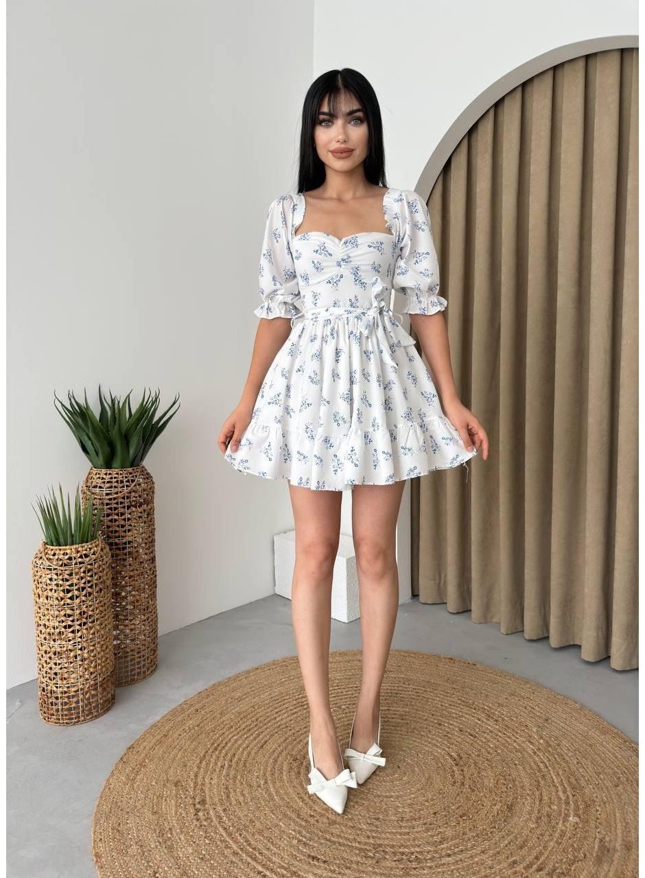 Rucka Belden Bağlamalı Mini Elbise