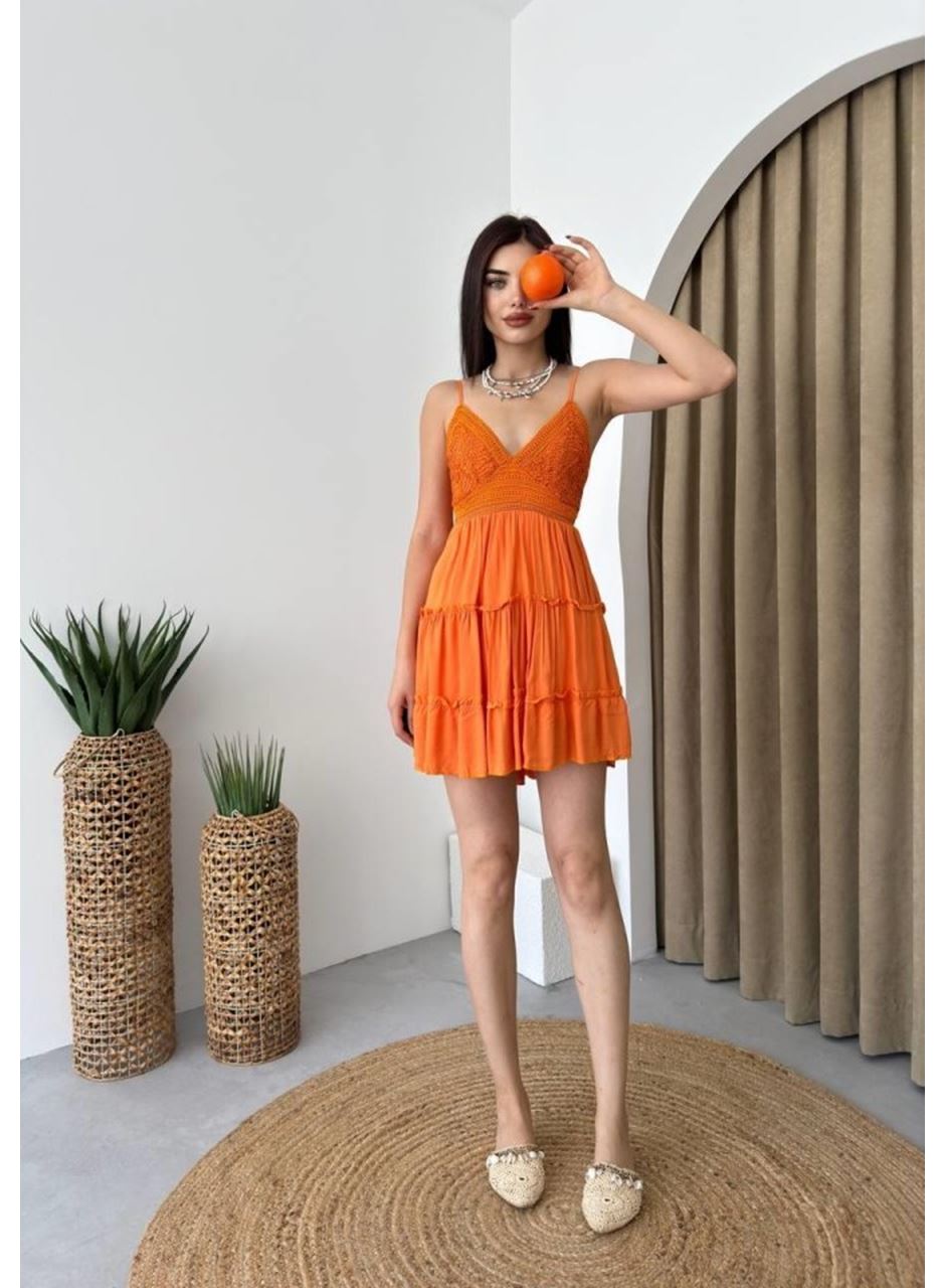 Nivel Göğsü Büzgülü Elbise