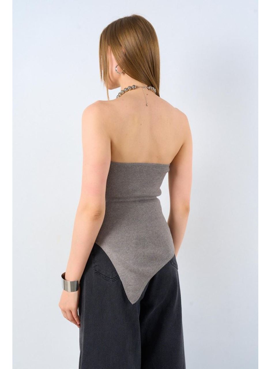 Yanı Uzun Atlet - Orta Gri