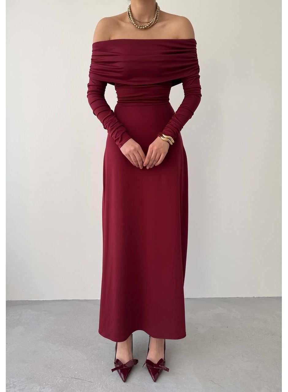 Uras Straplez Elbise