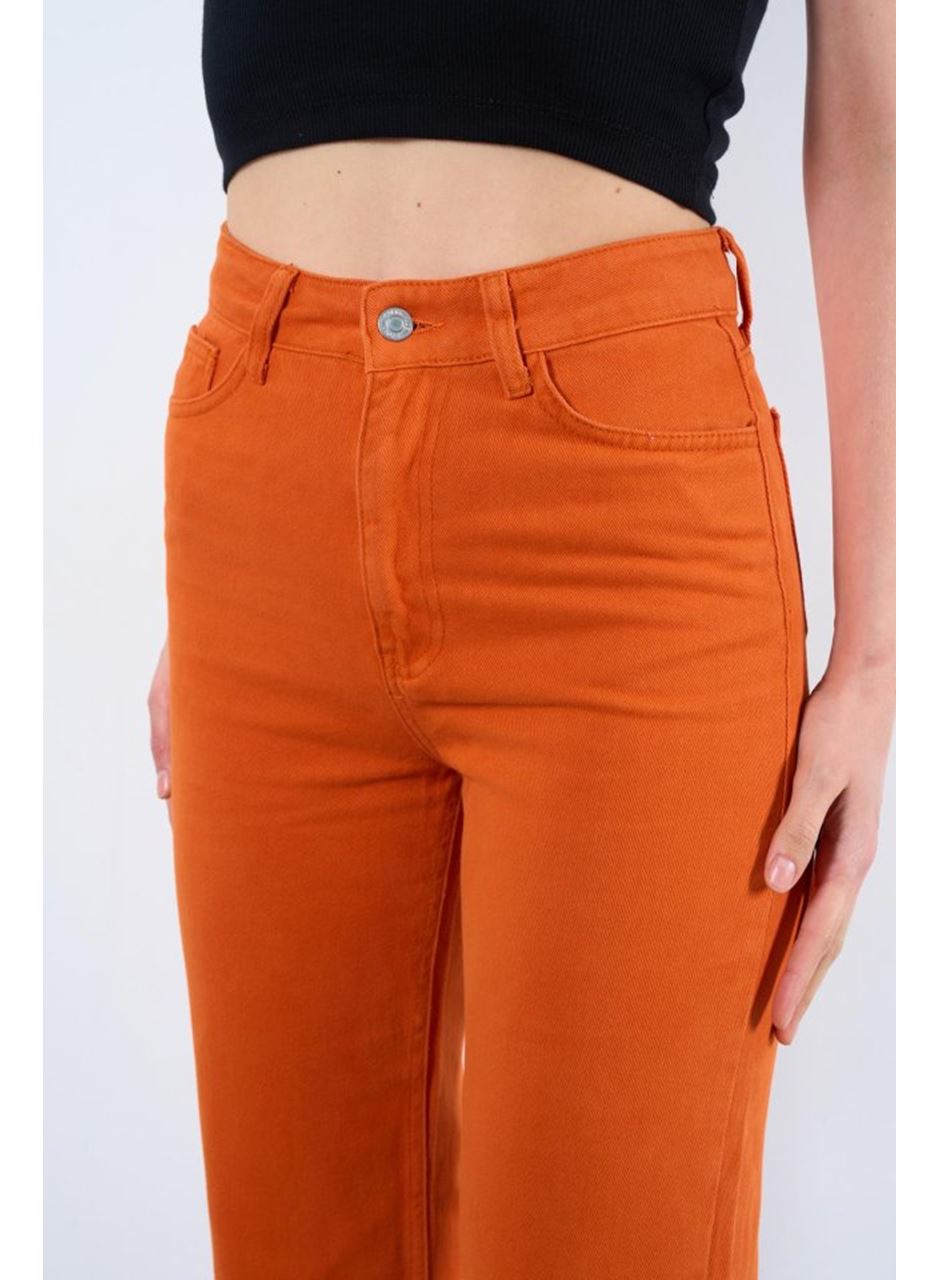 Strong Düz Pantolon - Oranj