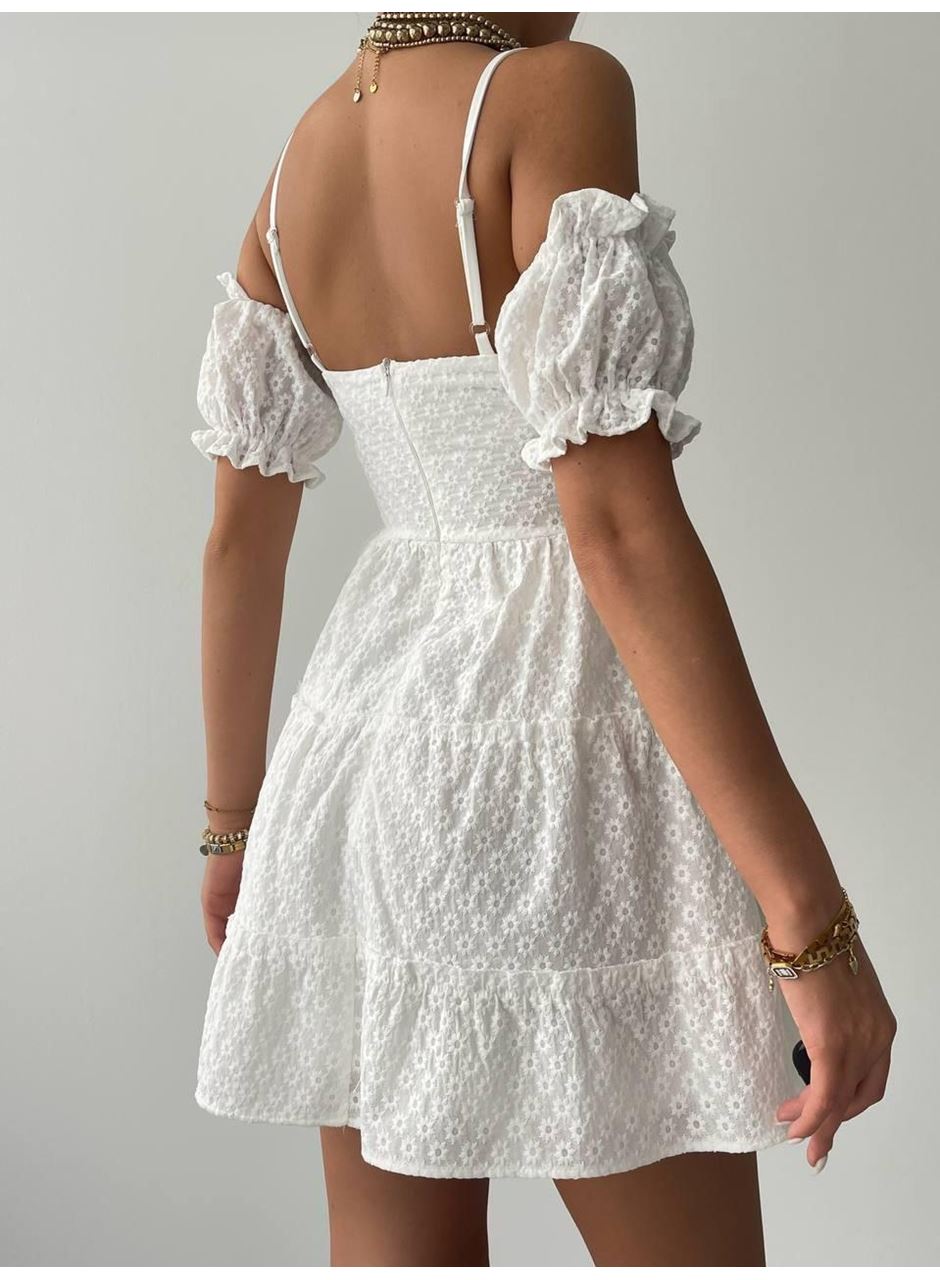 Lucca Kolu Lastikli Mini Elbise