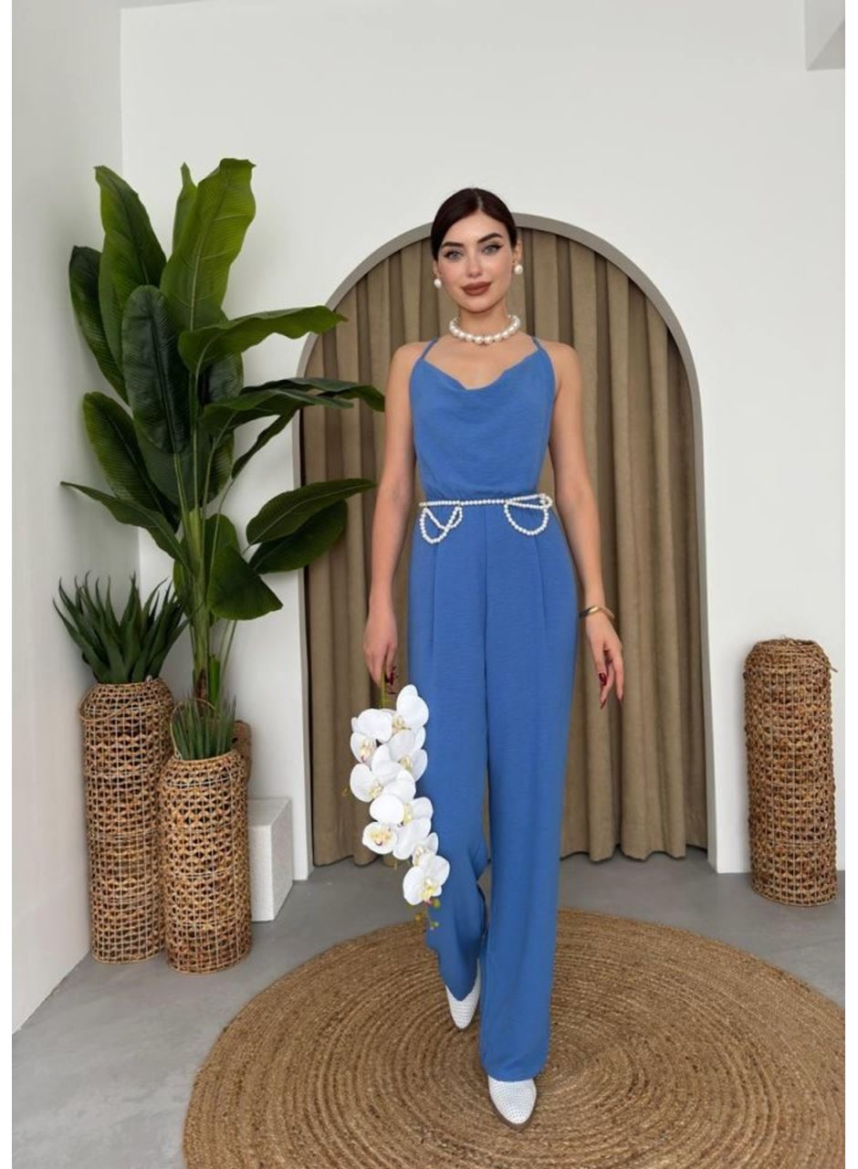 Darcy Sırt Dekolteli Tulum