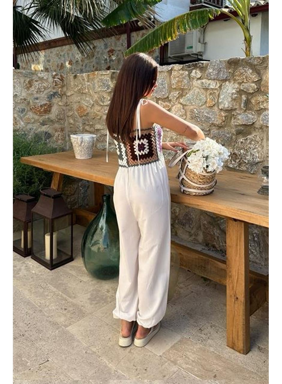 Jasmin Süzüneli Keten Tulum 1280-08