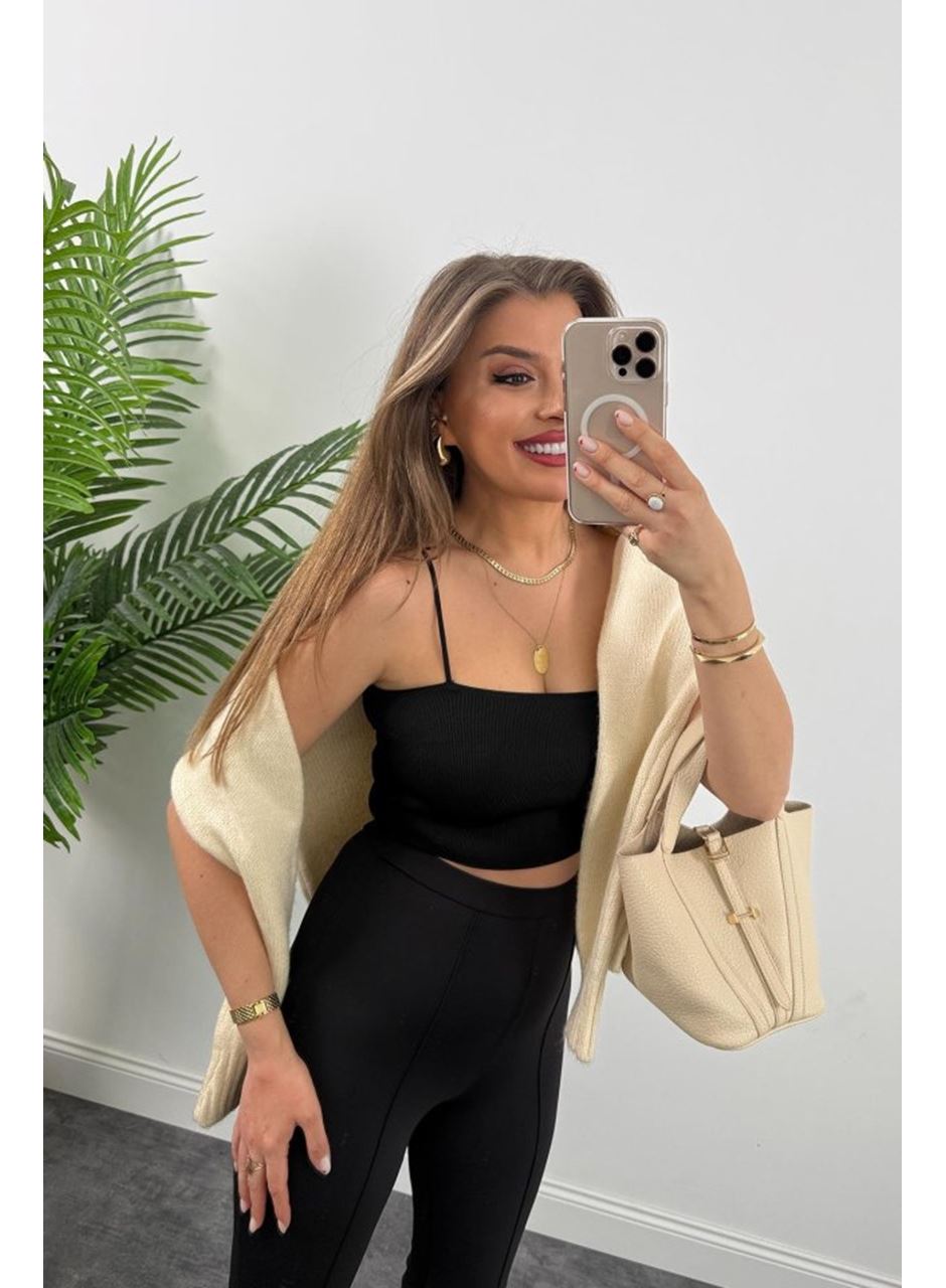 Kadın Amazon Kumaş çımalı Tayt