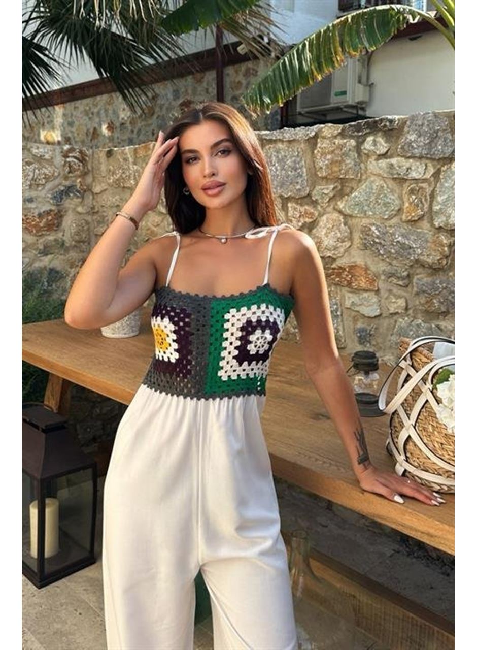 Jasmin Süzüneli Keten Tulum 1280-08