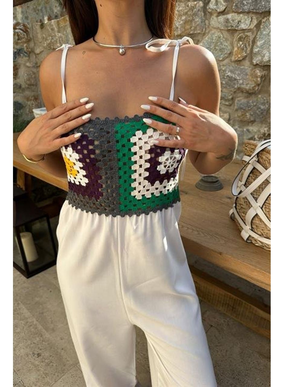 Jasmin Süzüneli Keten Tulum 1280-08