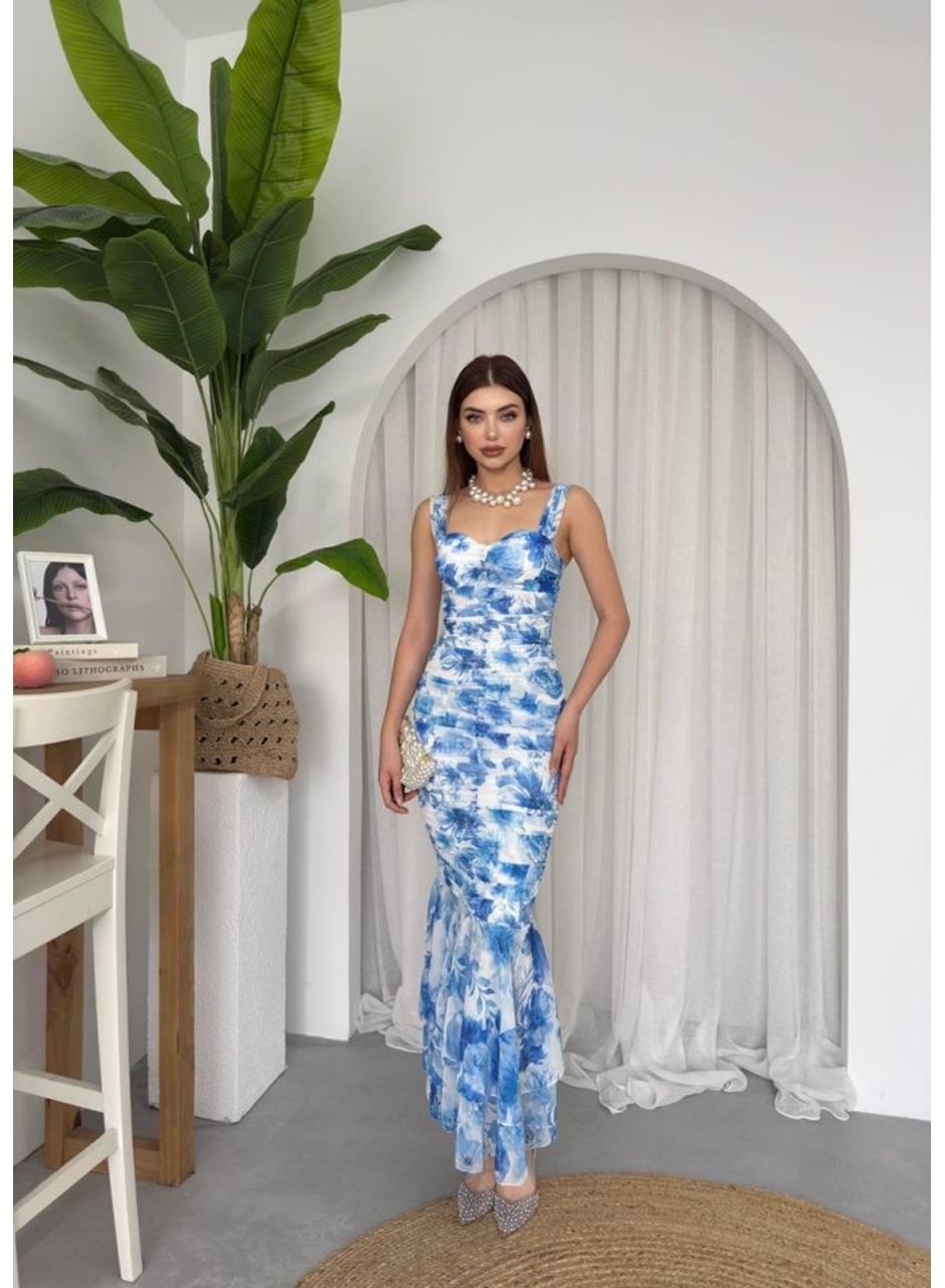 Peran Büzgülü Elbise