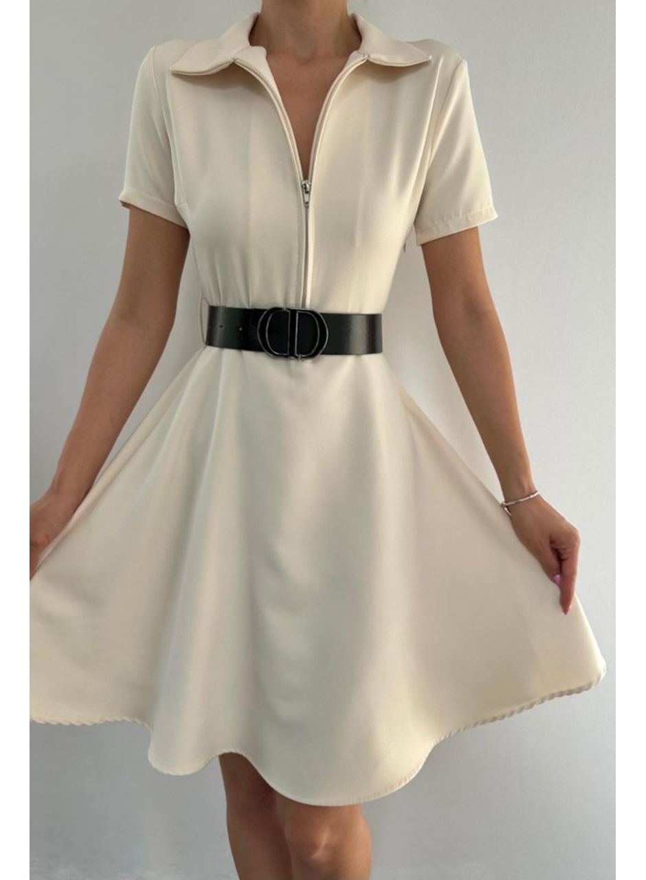 Kemik Kemerli Spor Elbise