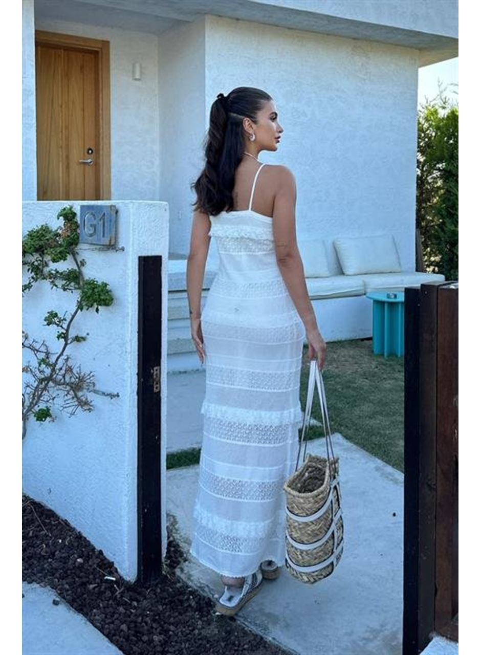 Regina Dantel Detay Elbise 2754-01