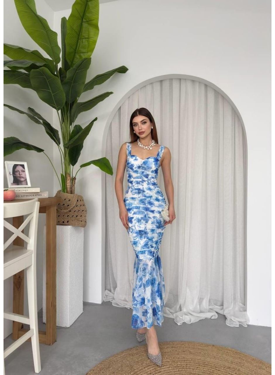 Peran Büzgülü Elbise