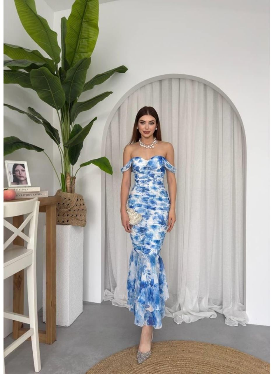 Peran Büzgülü Elbise