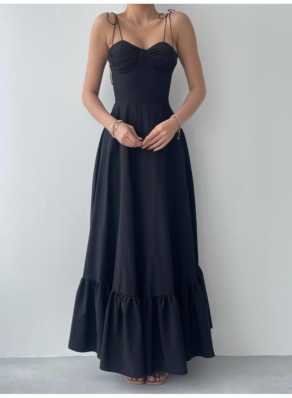 Elia İp Askılı Elbise