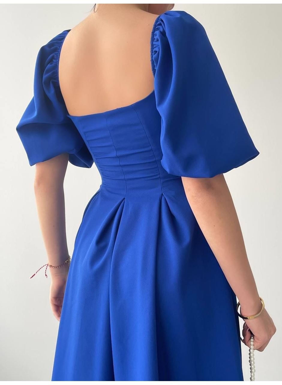 Benjamin Çan Etekli Midi Boy Elbise