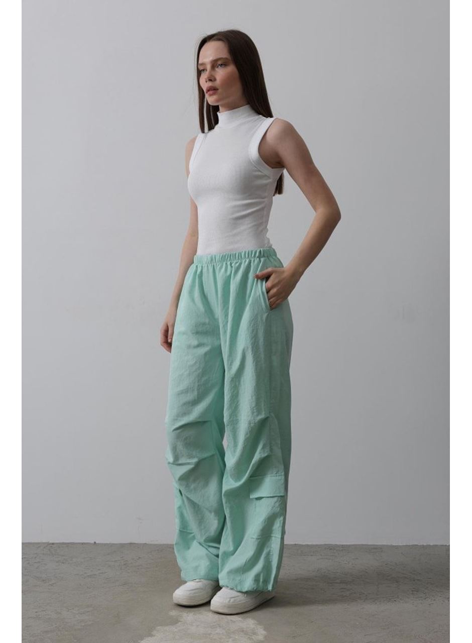 Paraşüt Cargo Pantolon - Mint