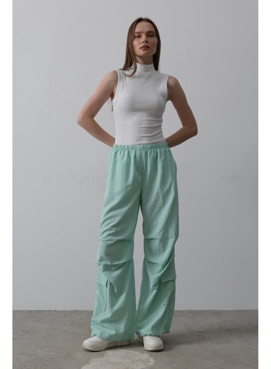 Paraşüt Cargo Pantolon - Mint
