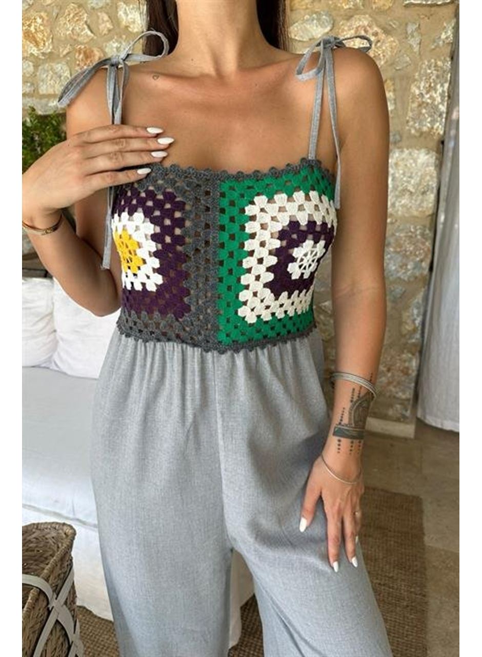 Jasmin Süzüneli Keten Tulum 1280-08