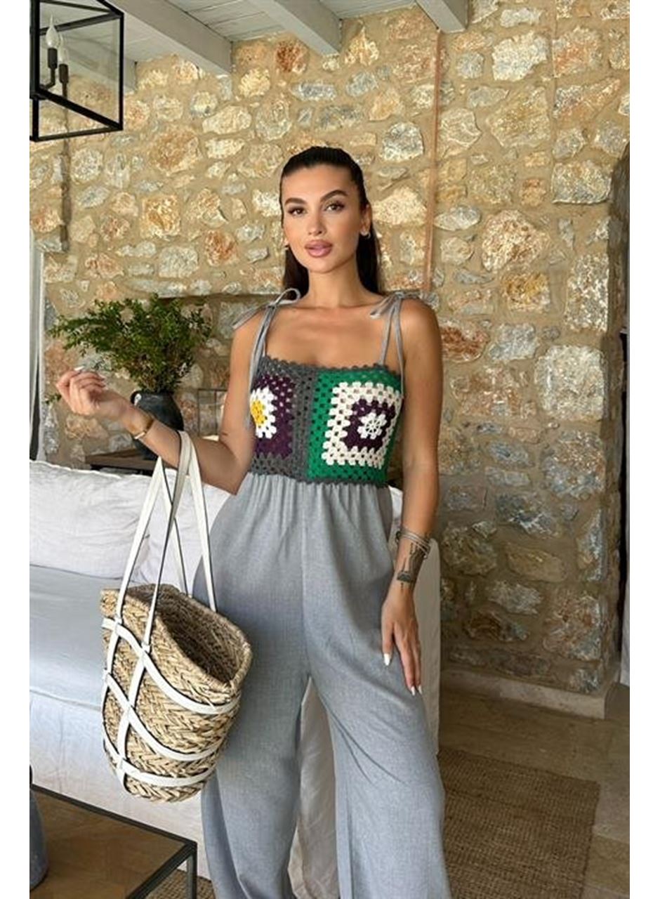 Jasmin Süzüneli Keten Tulum 1280-08