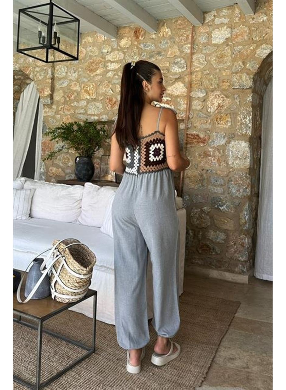 Jasmin Süzüneli Keten Tulum 1280-08