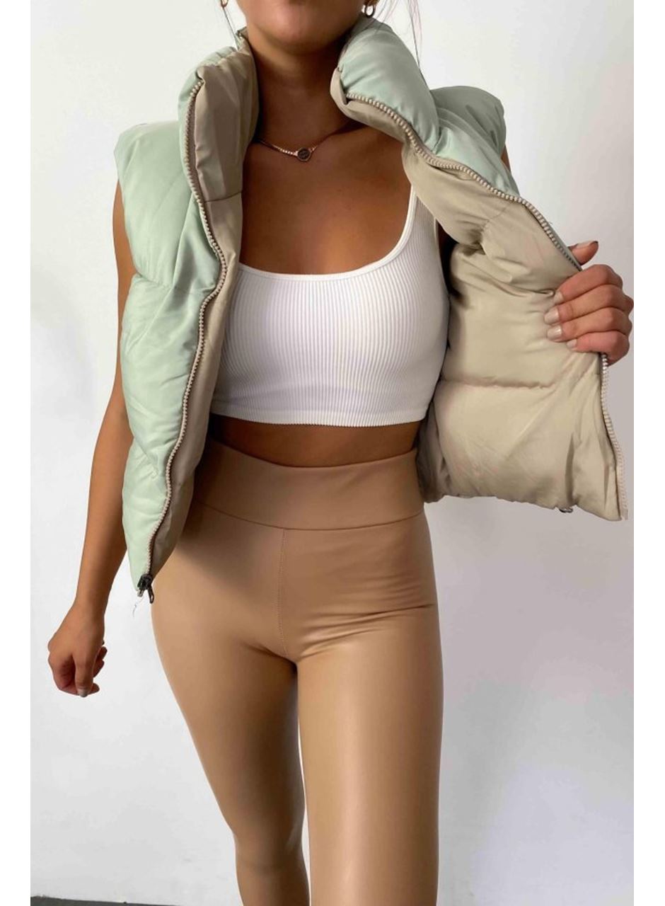 Kadın Yüksek Bel Içi şardonlu Fırsat ürün Toparlayıcı Tayt