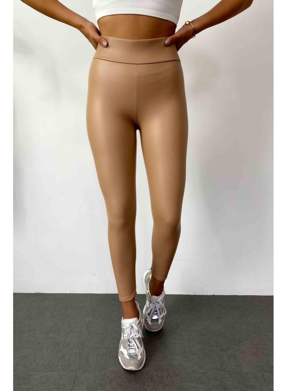 Kadın Yüksek Bel Içi şardonlu Fırsat ürün Toparlayıcı Tayt