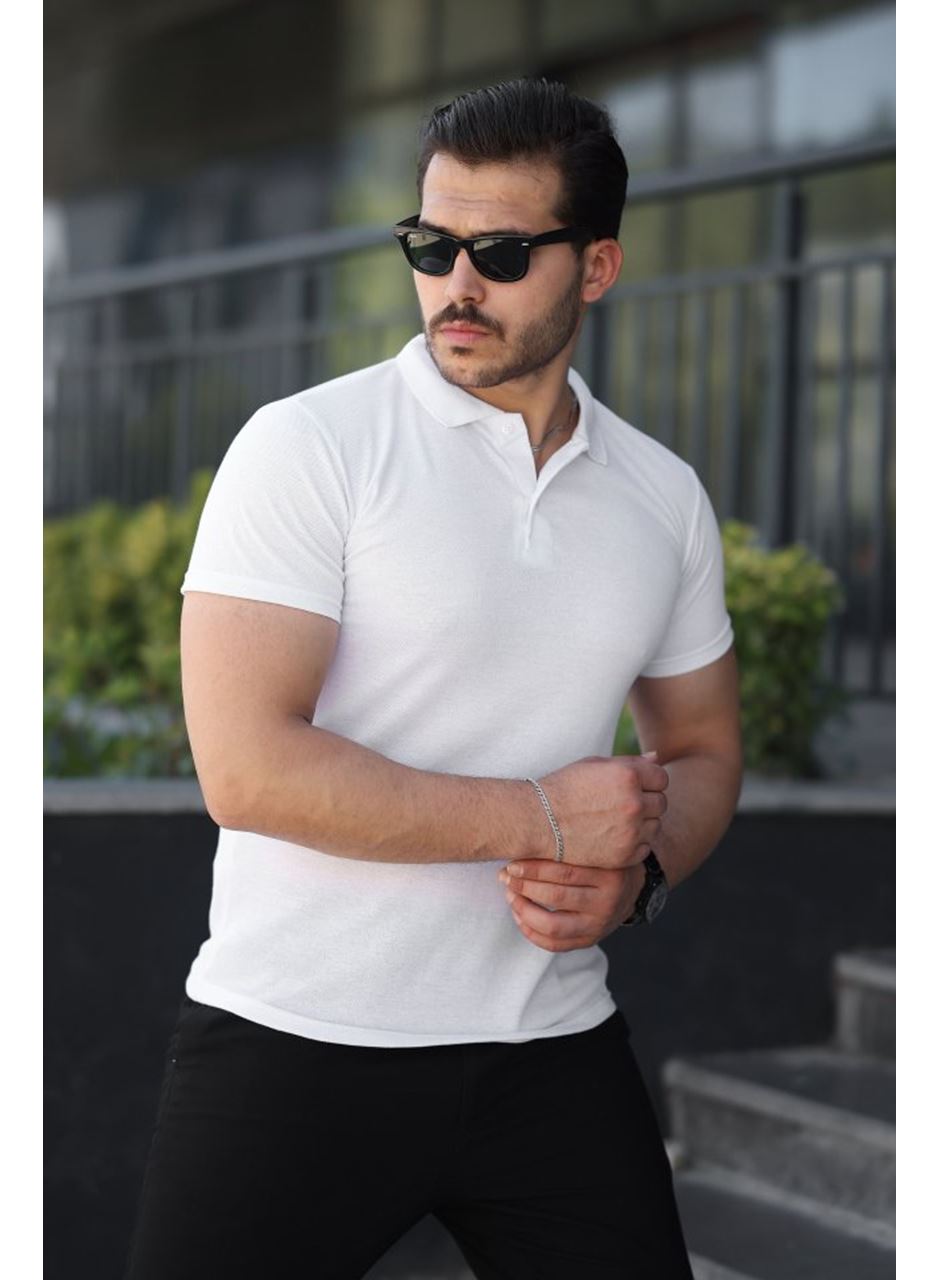 Erkek Kısa Kollu Yakalı Tişört