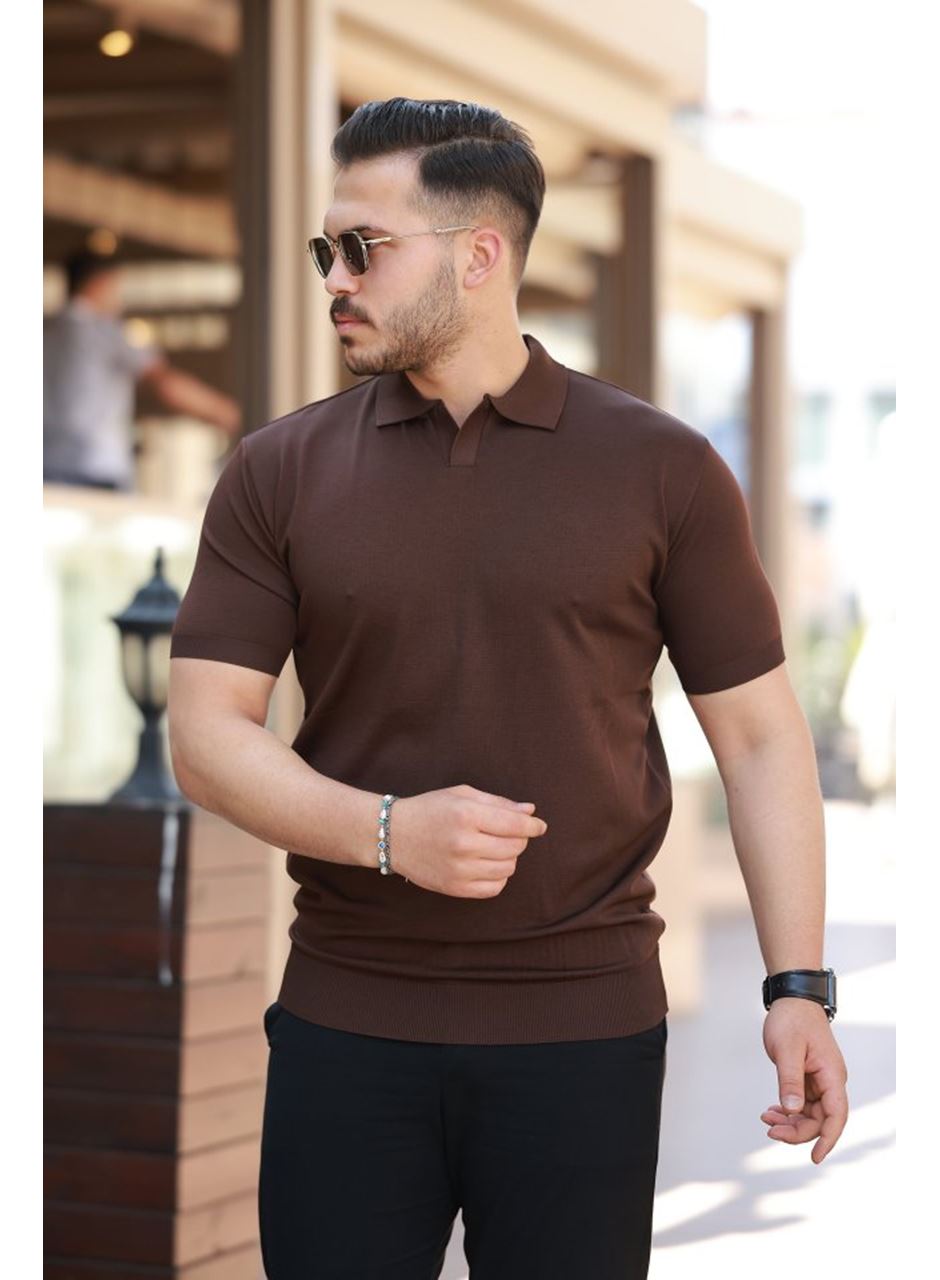 Erkek Hemşire Yaka Kısa Kollu Tişört