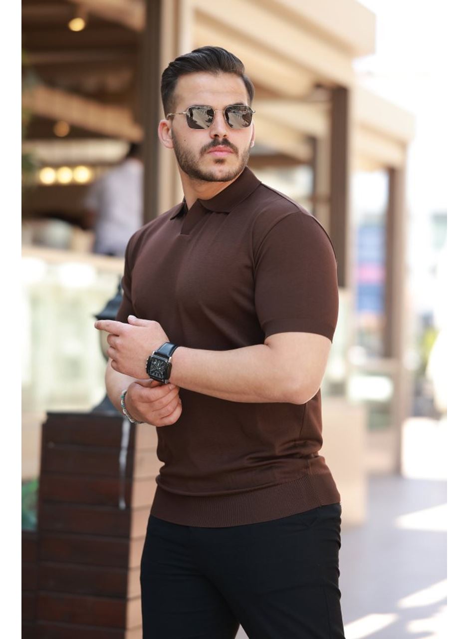 Erkek Hemşire Yaka Kısa Kollu Tişört