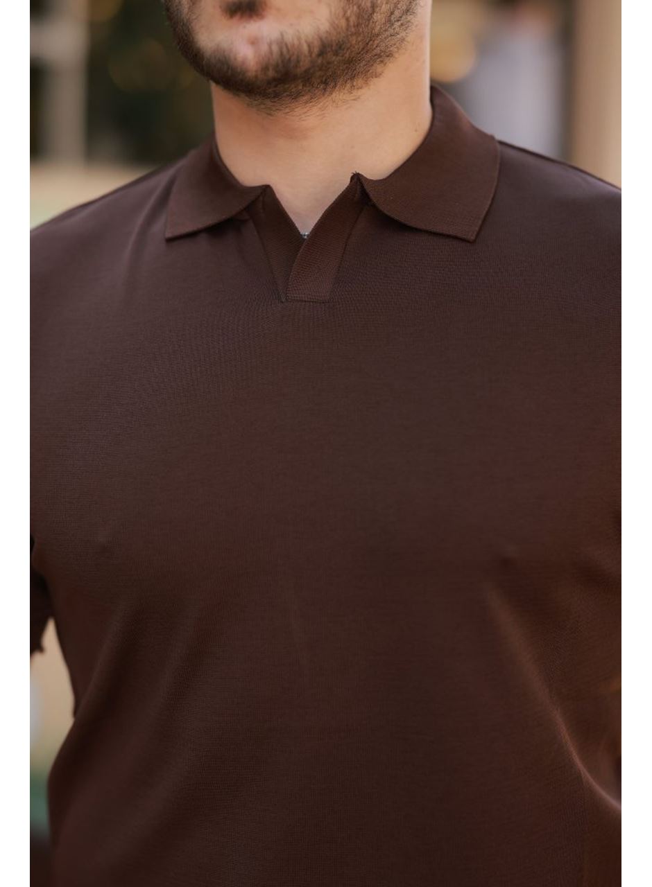 Erkek Hemşire Yaka Kısa Kollu Tişört