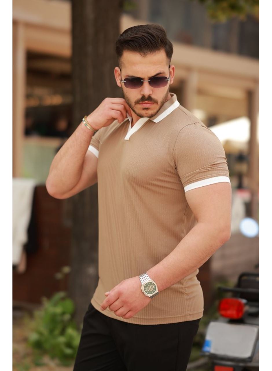 Erkek Hemşire Yaka Kısa Kollu Tişört