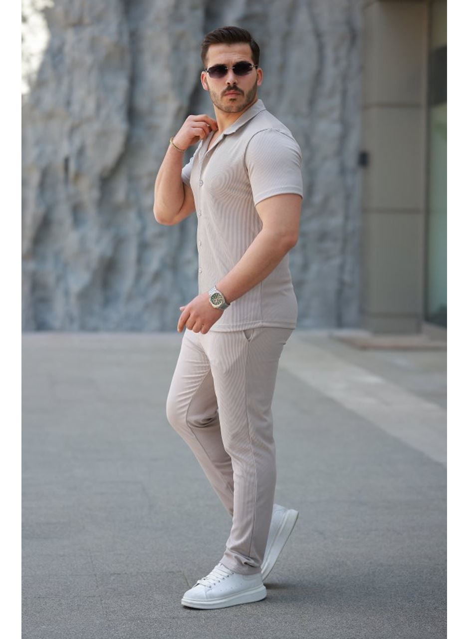 Erkek Ottoman Kumaş Pantolon Gömlek Takım
