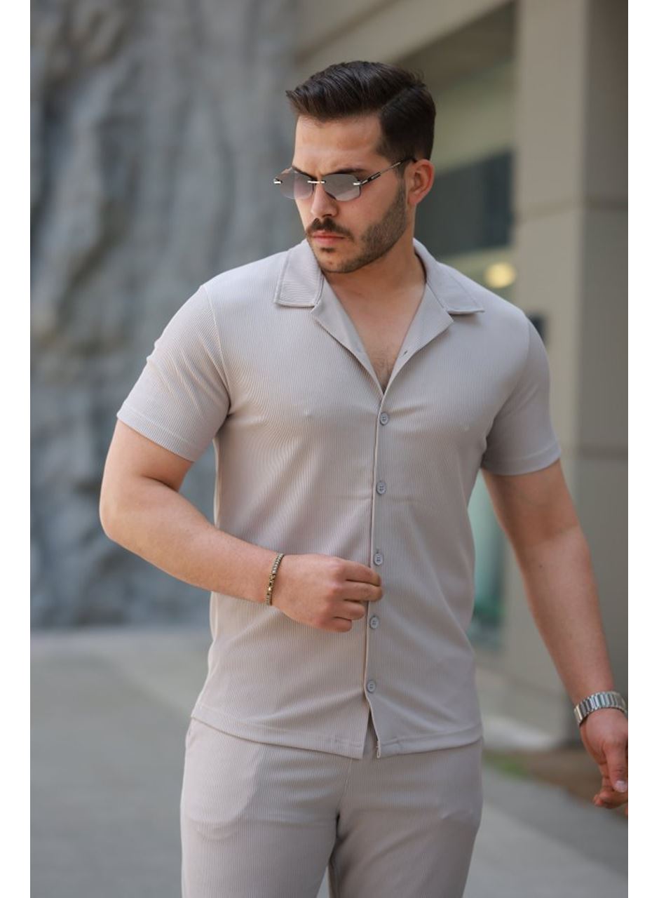 Erkek Ottoman Kumaş Pantolon Gömlek Takım