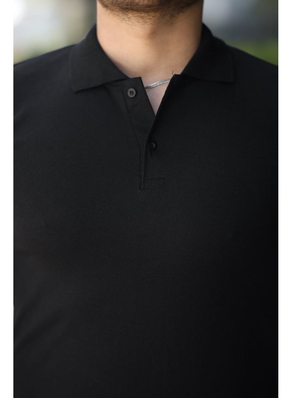 Erkek Kısa Kollu Yakalı Tişört