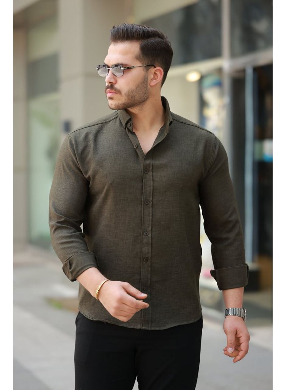 Erkek Uzun Kollu Gömlek