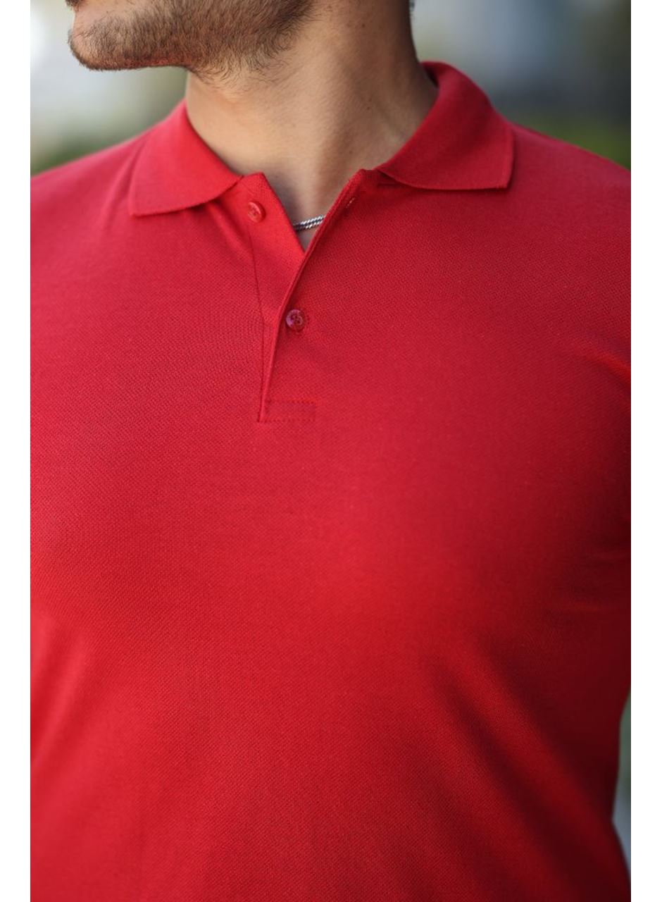 Erkek Kısa Kollu Yakalı Tişört