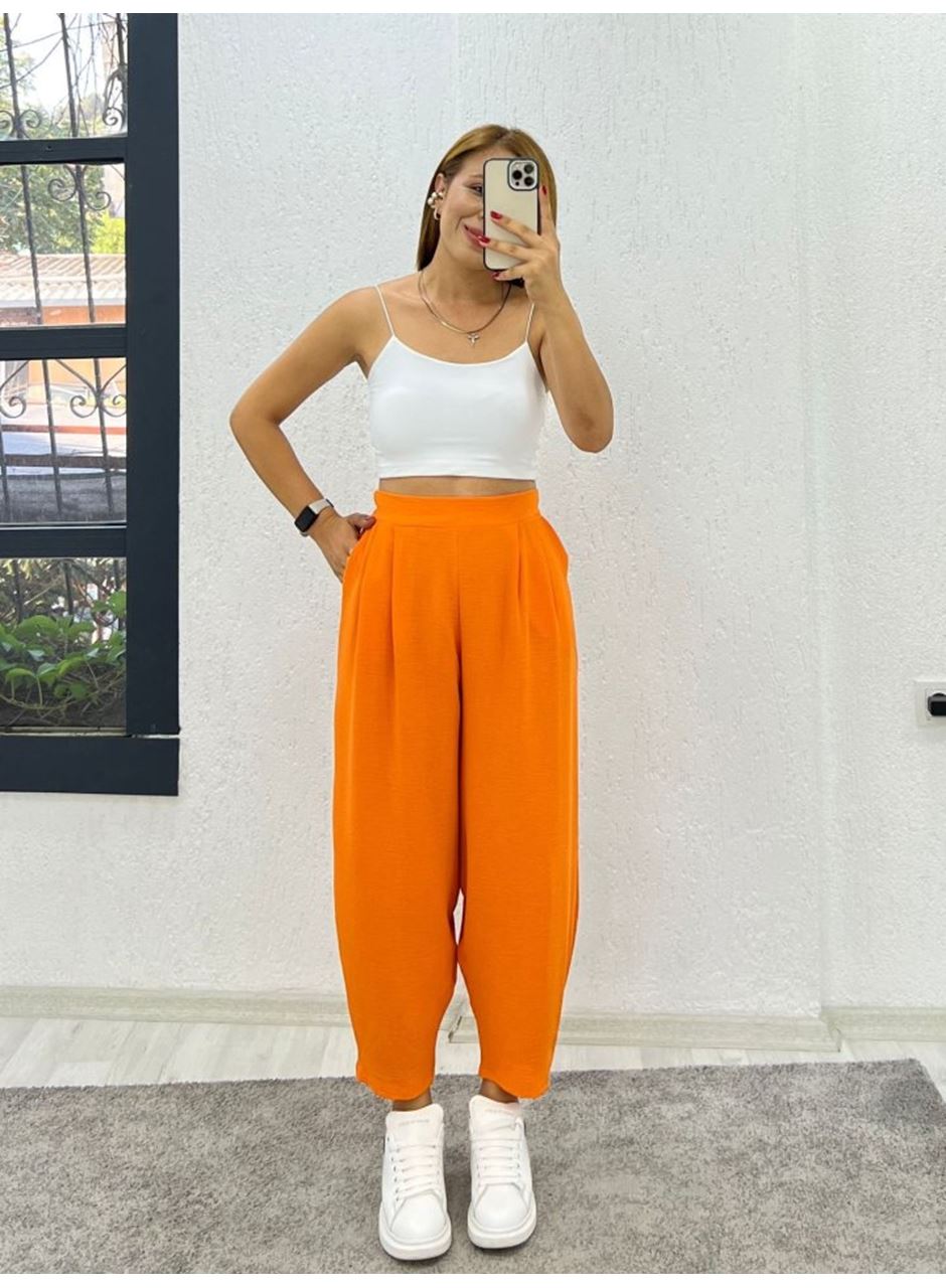 Kadın Yüksek Bel Hürrem Pantolon