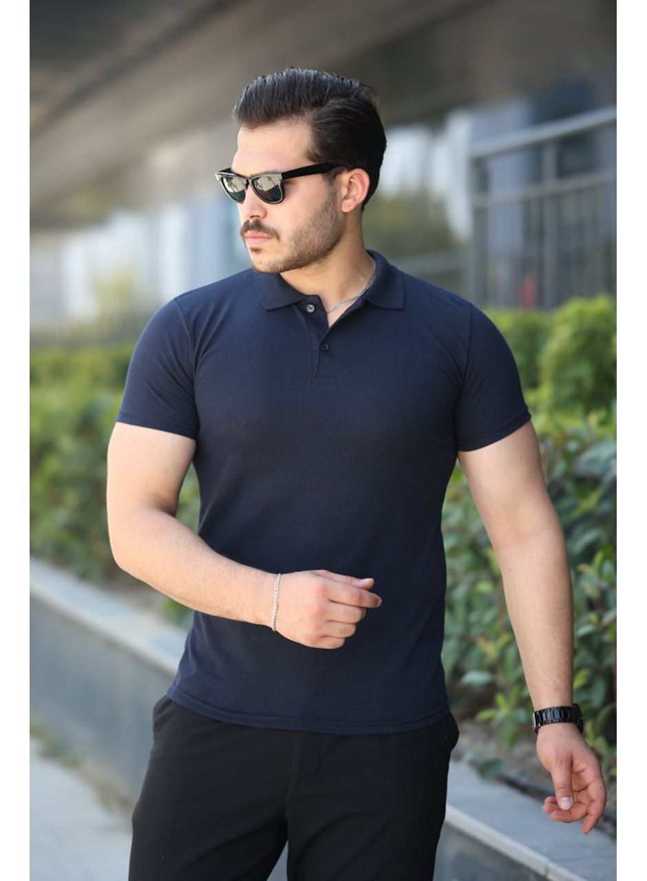 Erkek Kısa Kollu Yakalı Tişört