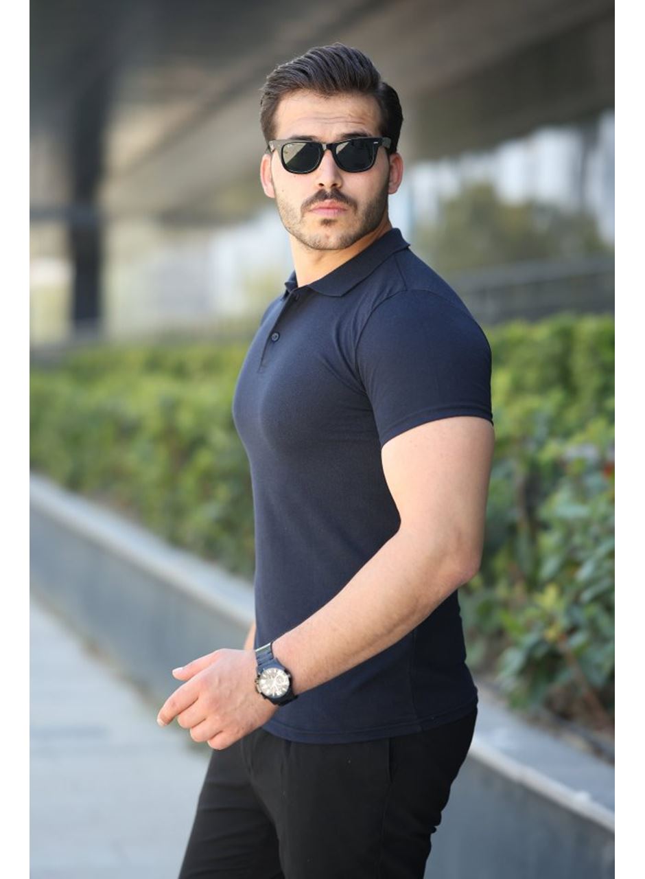 Erkek Kısa Kollu Yakalı Tişört