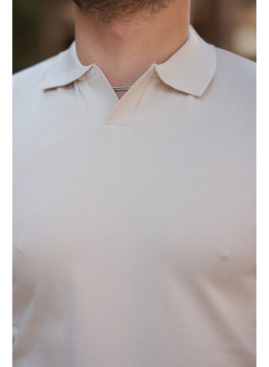 Erkek Hemşire Yaka Kısa Kollu Tişört