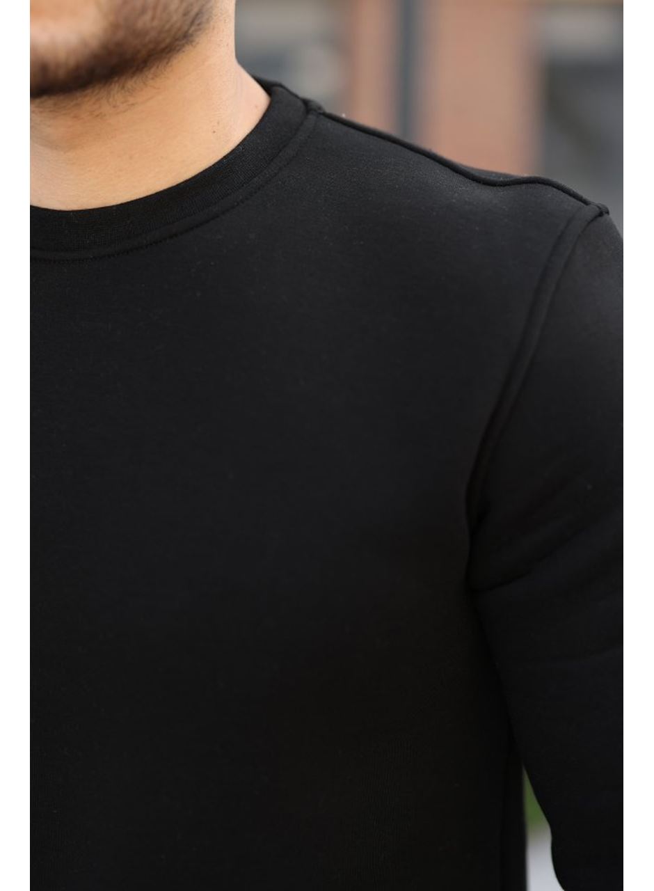 Erkek Üç İplik Şardonlu Sweatshirt