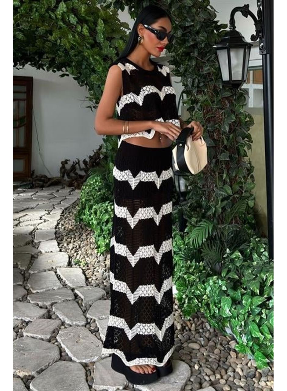 Shayna Ajurlu Crop Takım 9825