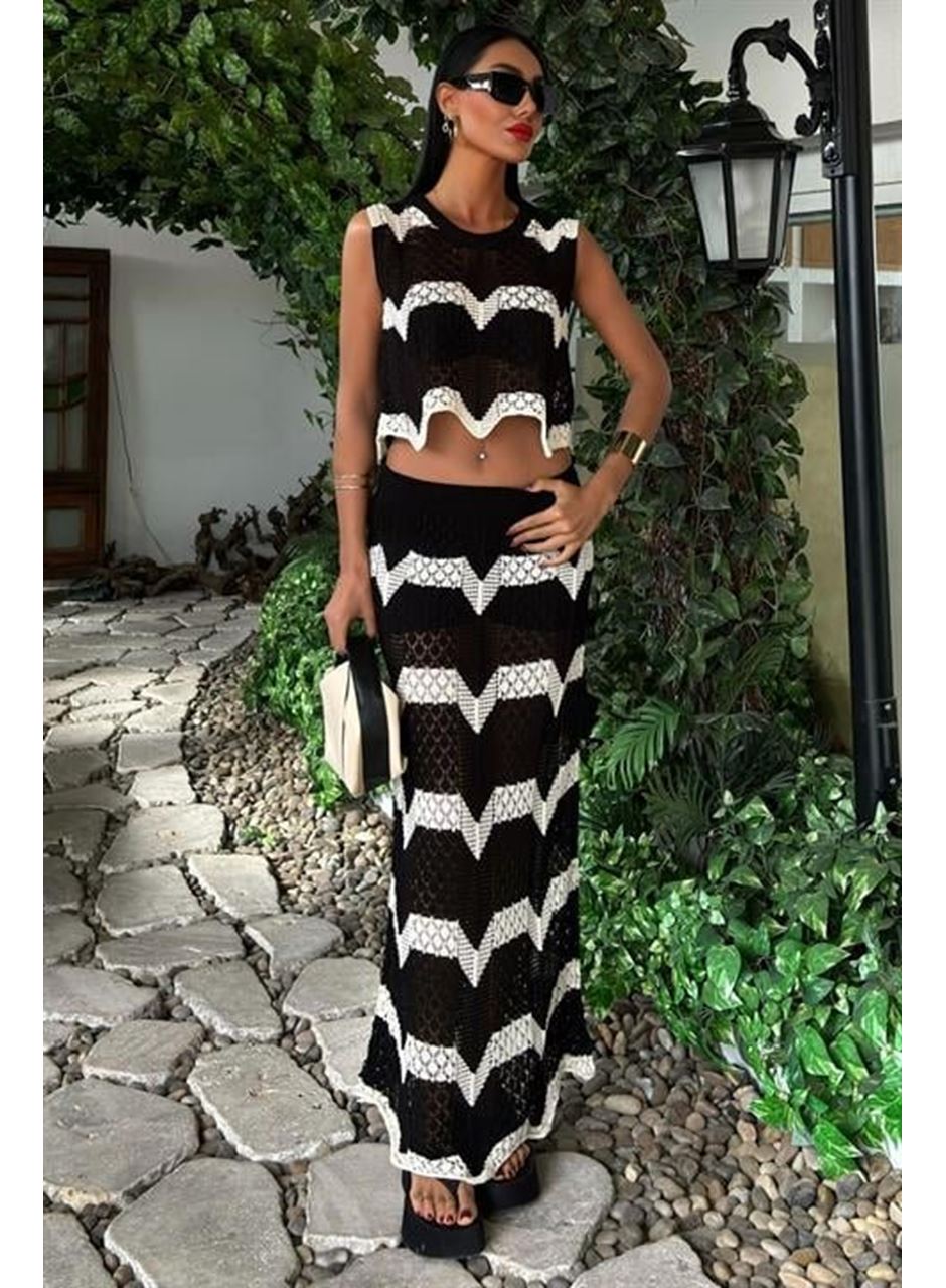 Shayna Ajurlu Crop Takım 9825