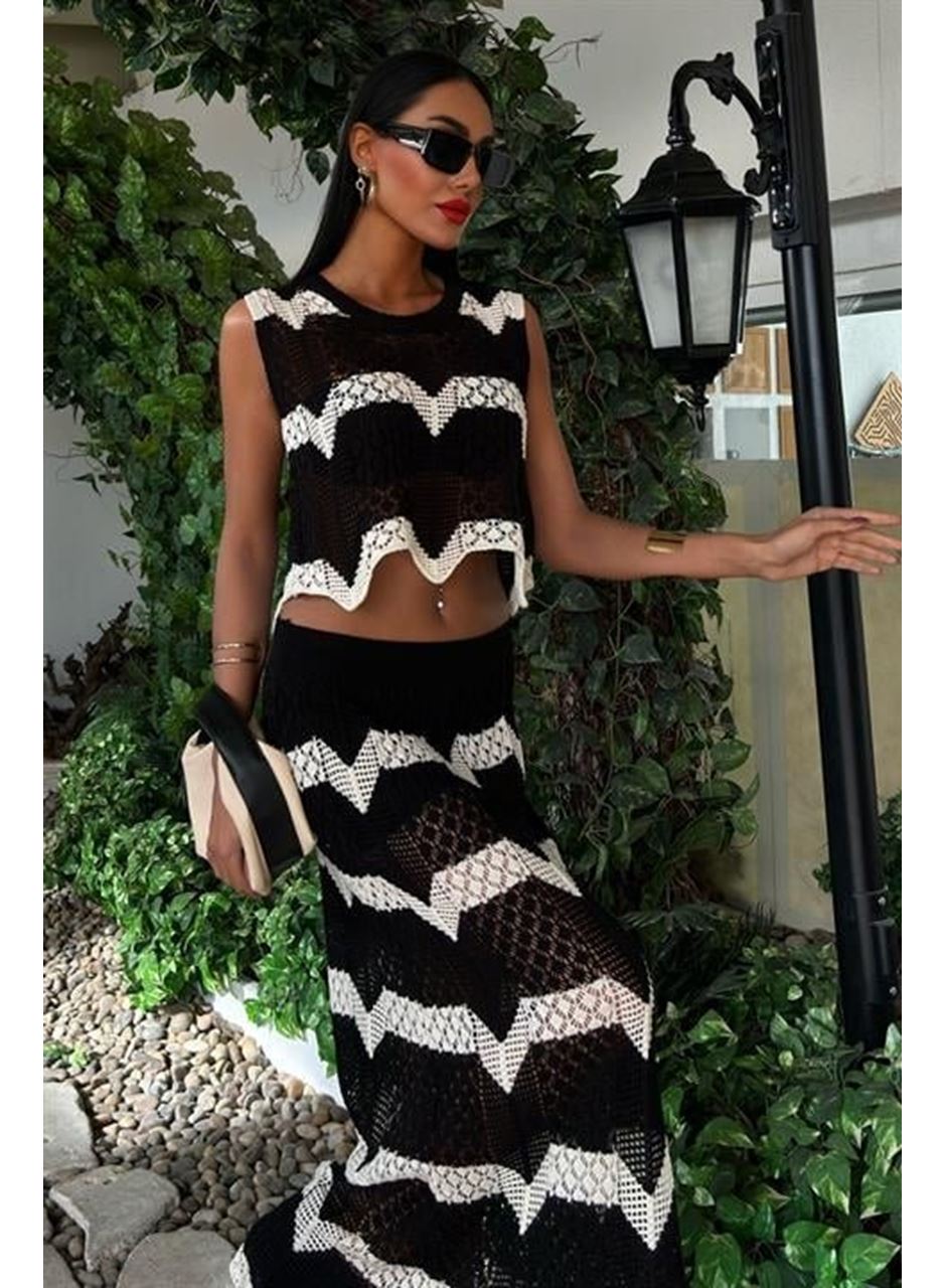 Shayna Ajurlu Crop Takım 9825