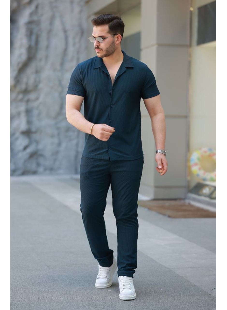 Erkek Ottoman Kumaş Pantolon Gömlek Takım