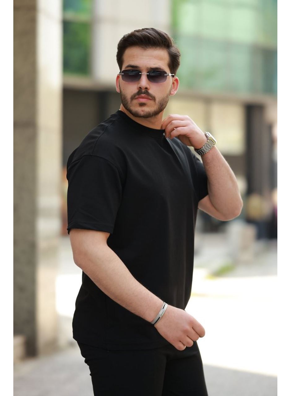 Erkek Kısa Kollu Basic Oversize Tshirt